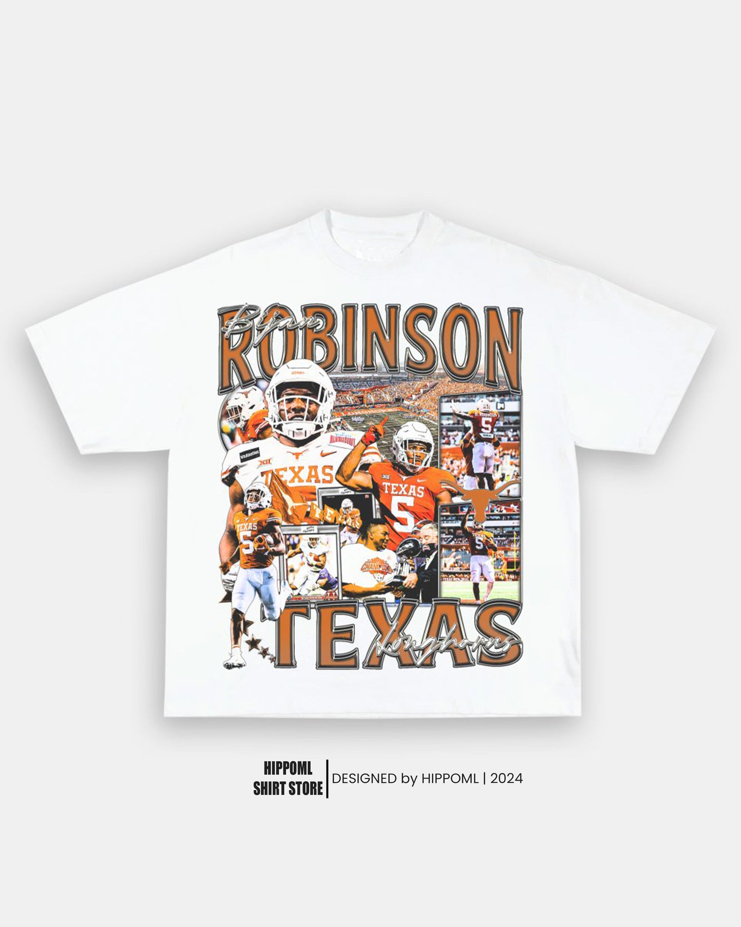 BIJAN ROBINSON - TEXAS TEE