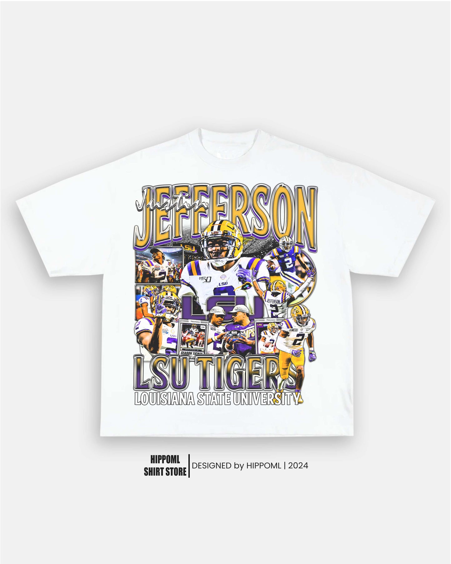 JUSTIN JEFFERSON - LSU TEE