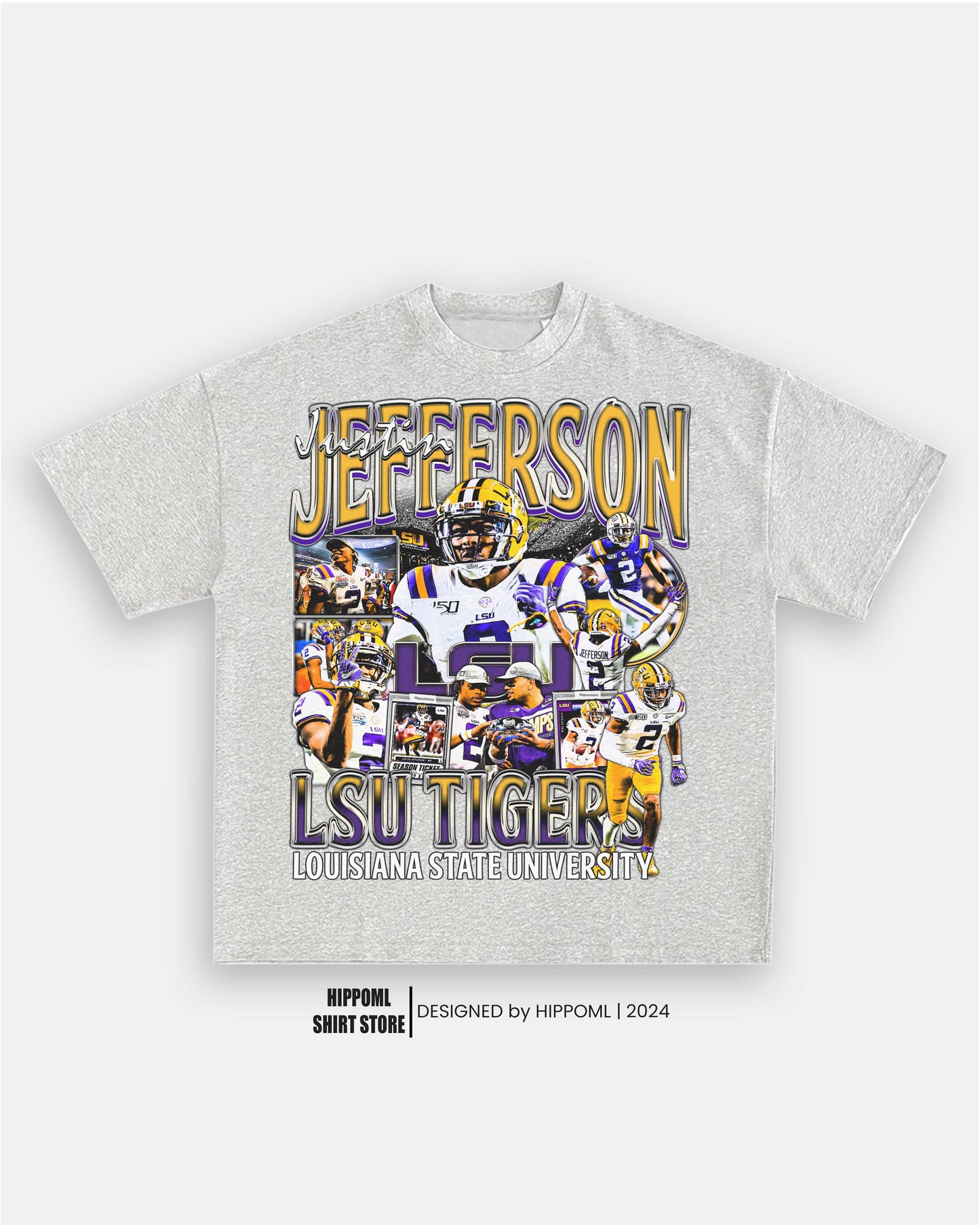 JUSTIN JEFFERSON - LSU TEE