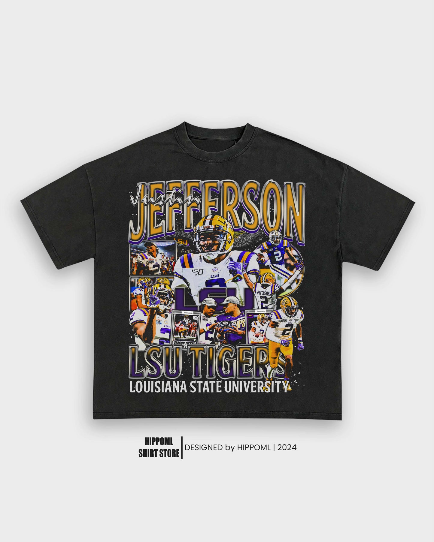 JUSTIN JEFFERSON - LSU TEE