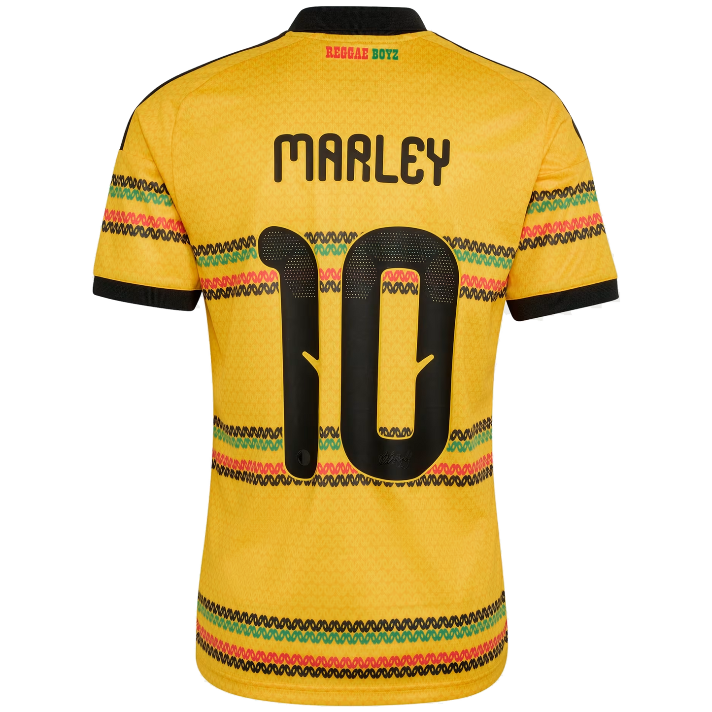 Jamaica World Cup 2026 x Bob Marley #10 Men's Home Stadium Jersey