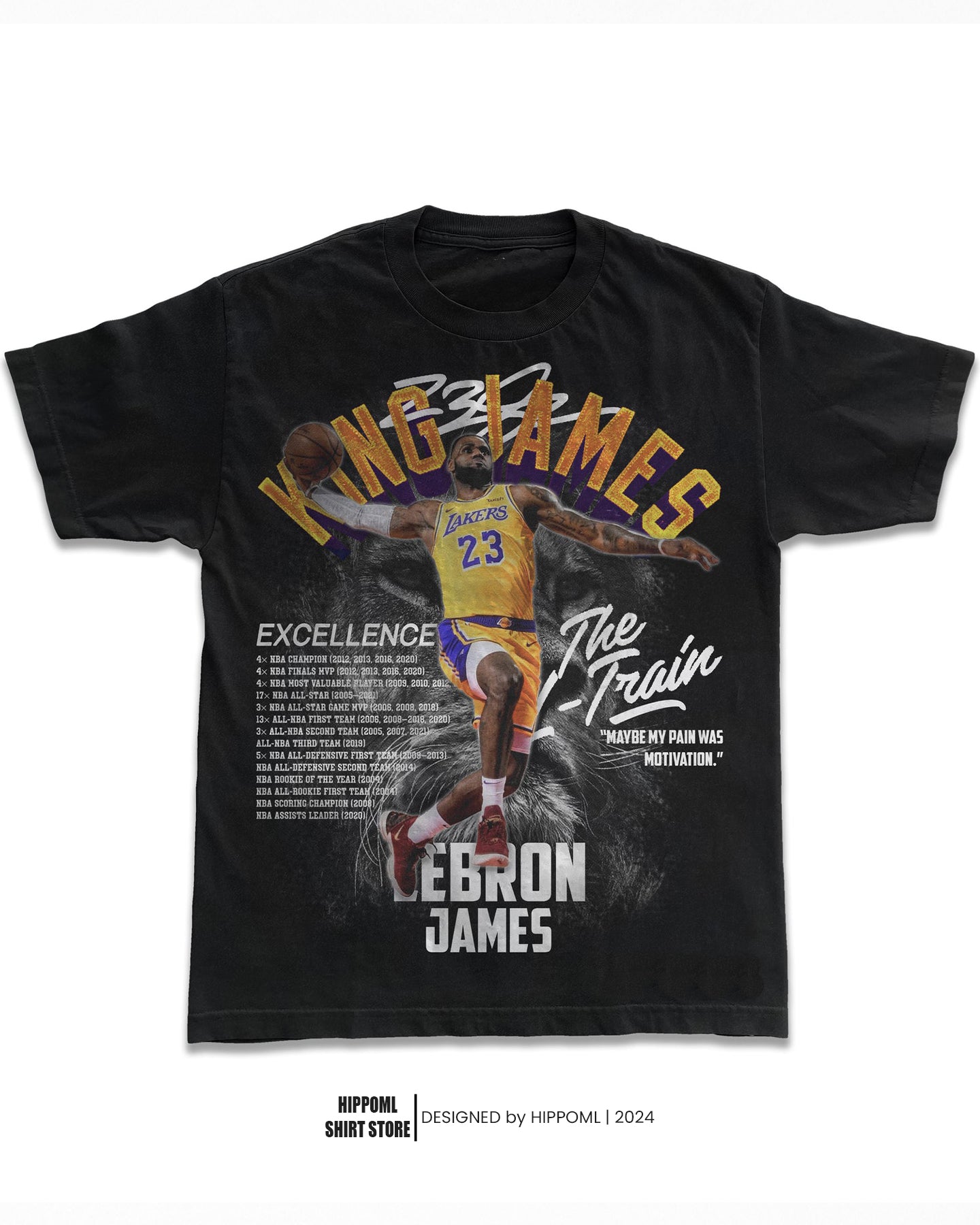 KING JAMES GRAPHIC TEE