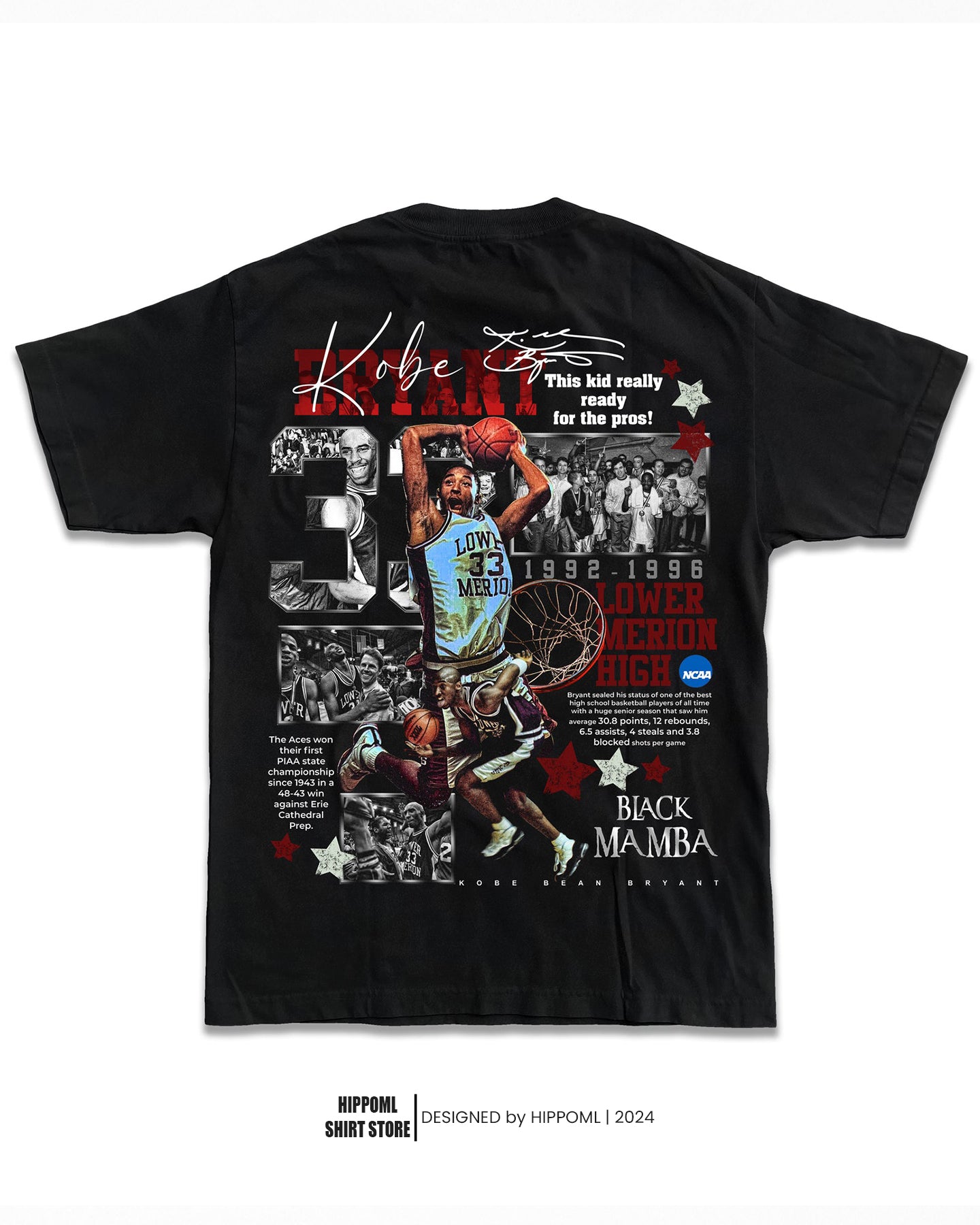 KOBE BRYANT DAYS GRAPHIC TEE