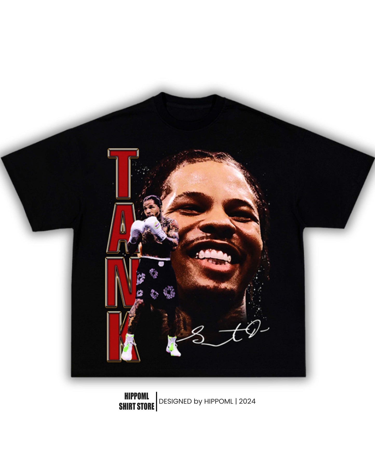 "Tank" Gervonta Davis Big Face T-Shirt