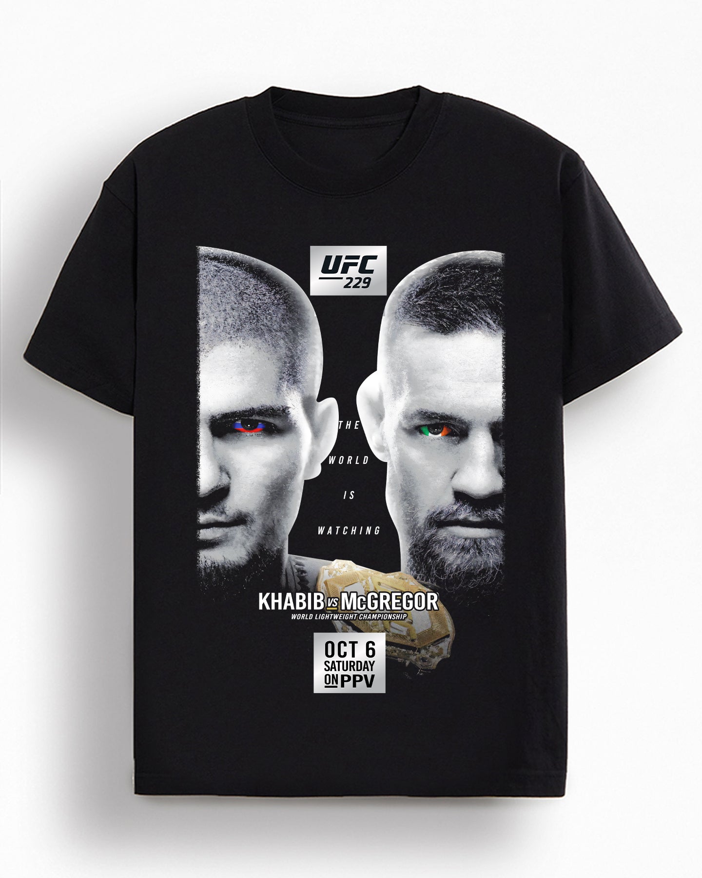 UFC Khabib VS McGregor Face-Off T-Shirt