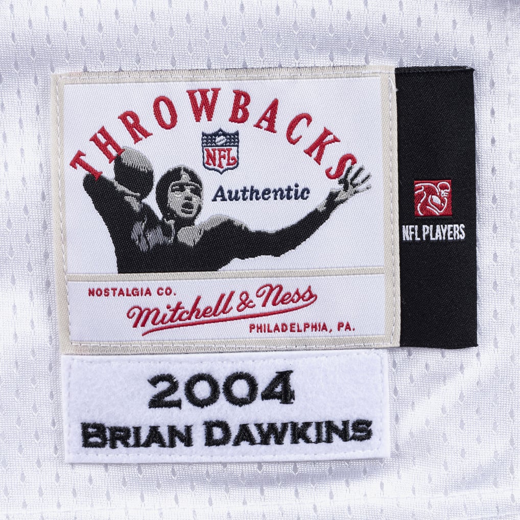 Brian Dawkins Philadelphia Eagles White 2004 Jersey