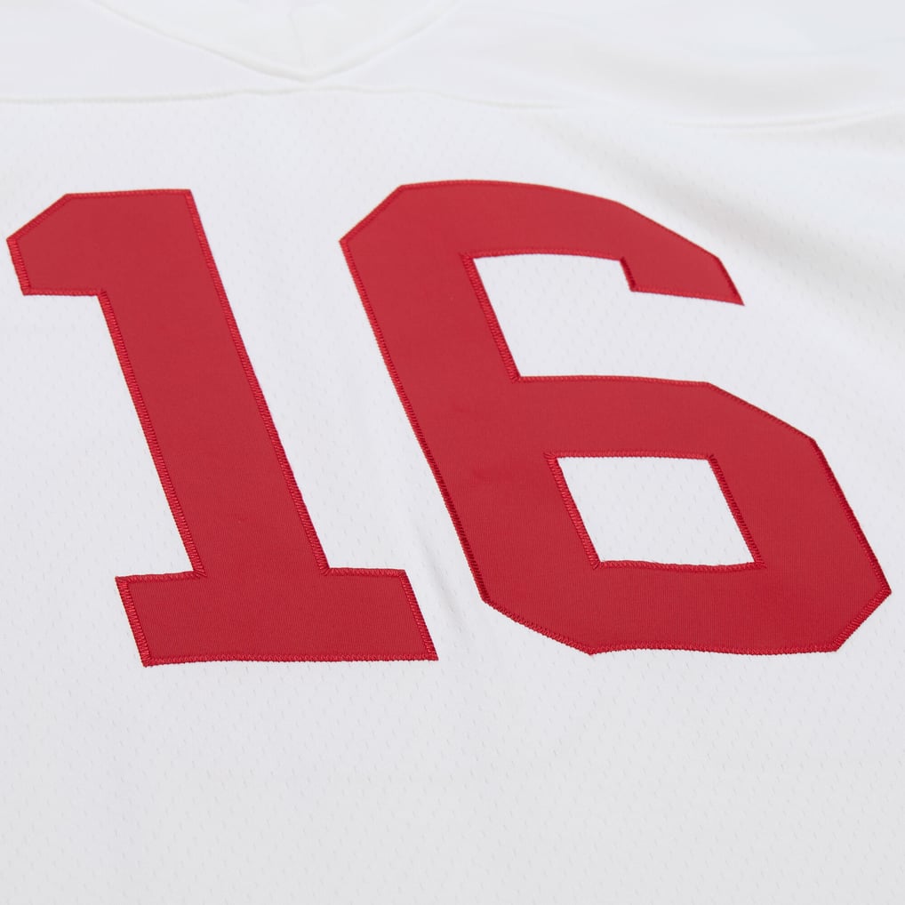 Joe Montana San Francisco 49ers 1990 White Legacy Player Jersey