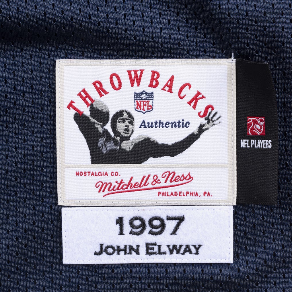 John Elway Denver Broncos 1997 Navy Jersey