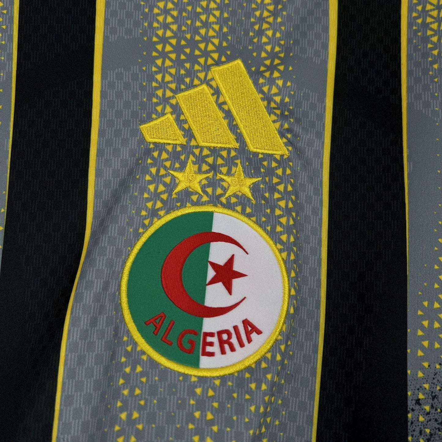 Algeria Pre-Match Soccer Jersey World Cup 2026 – Black