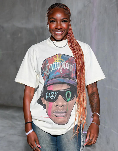 "Eazy" Big Face Art T-Shirt