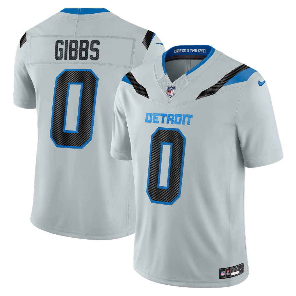 Detroit Lions Jersey 2026 Rivalries Collection Stitched Limited Jersey - Silver