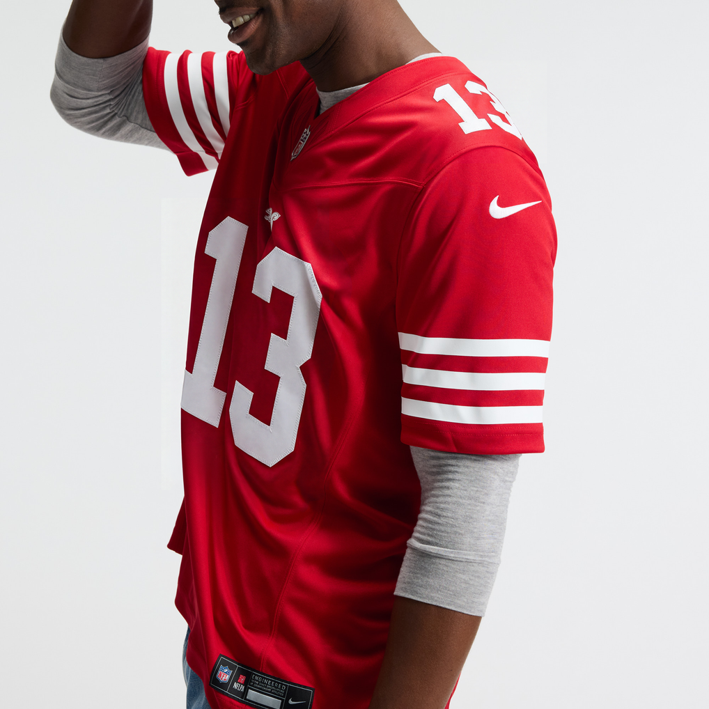 San Francisco 49ers Jersey 2026 Home Vapor F.U.S.E. Stitched Limited Jersey - Red