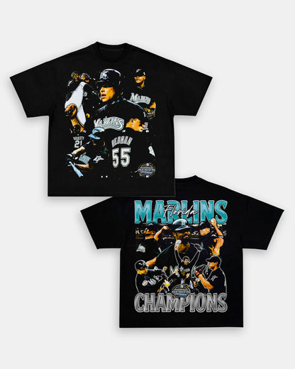 2003 WORLD SERIES CHAMPS - MARLINS TEE