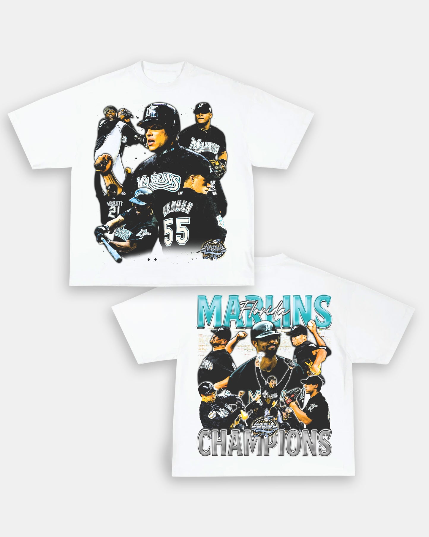 2003 WORLD SERIES CHAMPS - MARLINS TEE