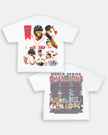 2013 WORLD SERIES CHAMPS - RED SOX TEE