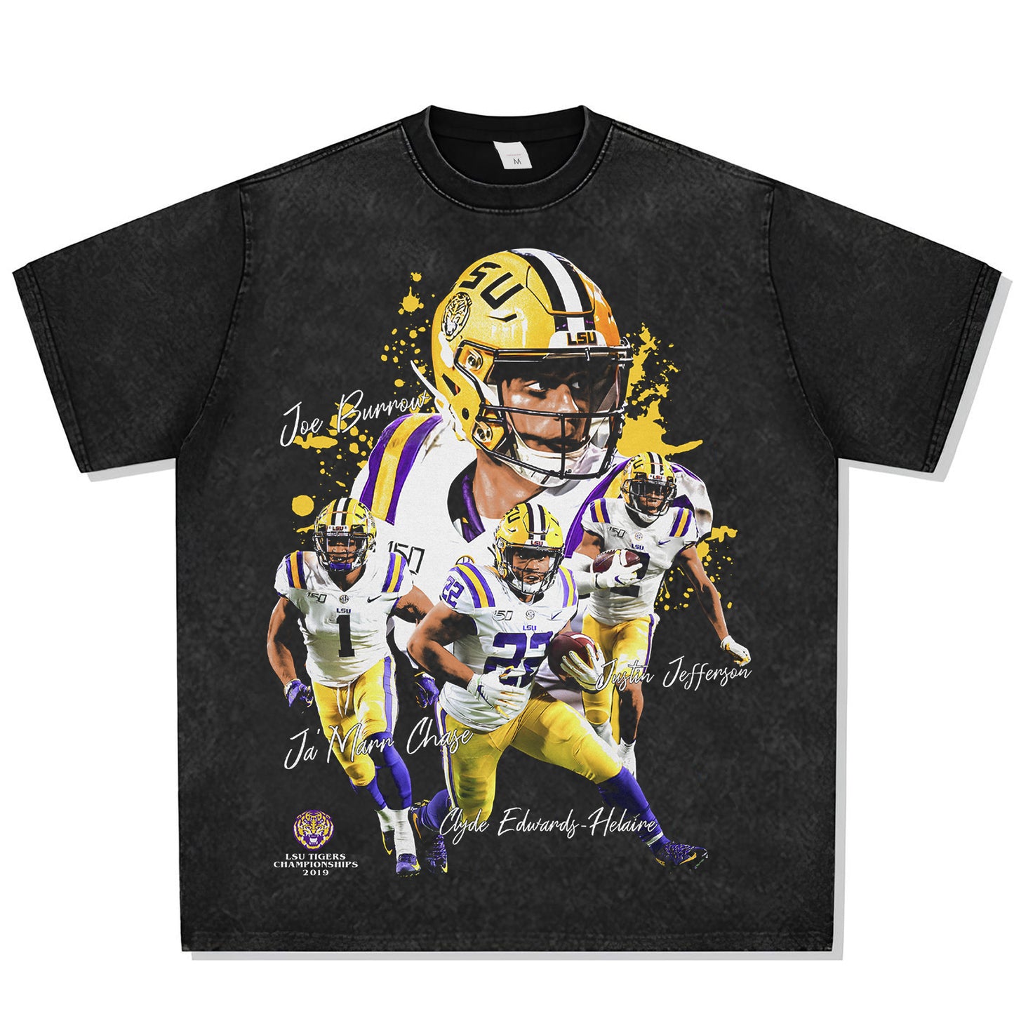 2019 LSU Championship Font Graphic Tee