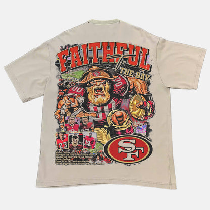 2023 49ers Font Graphic Tee