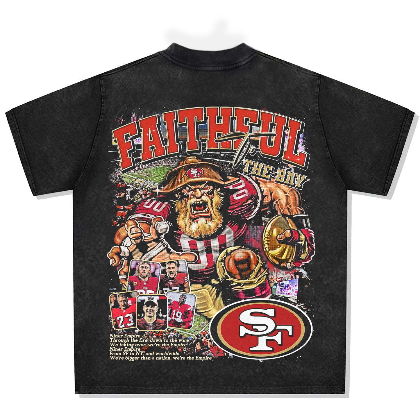 2023 49ers Font Graphic Tee