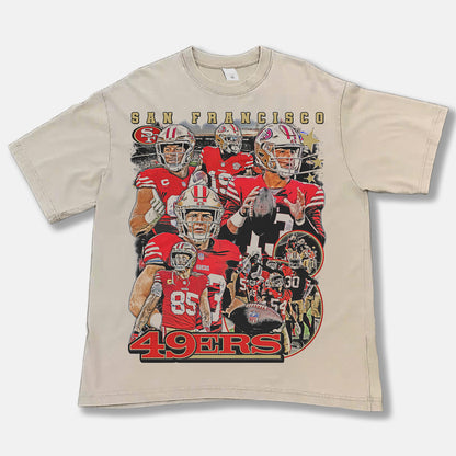 2023 49ers Font Graphic Tee