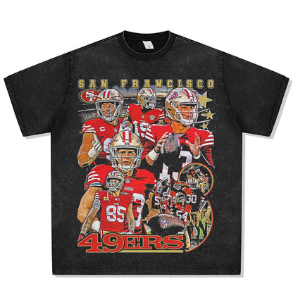 2023 49ers Font Graphic Tee