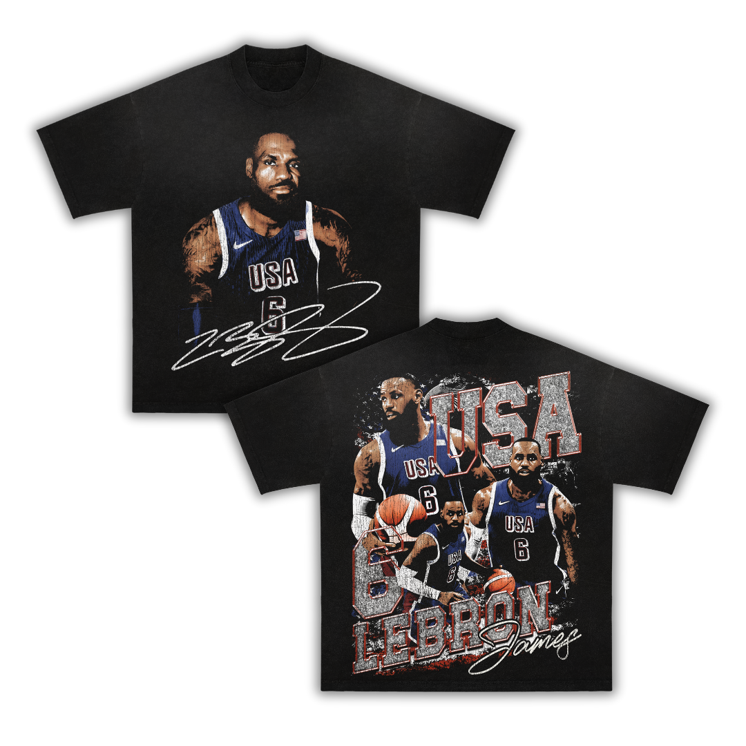 "King James" Team USA T-Shirt