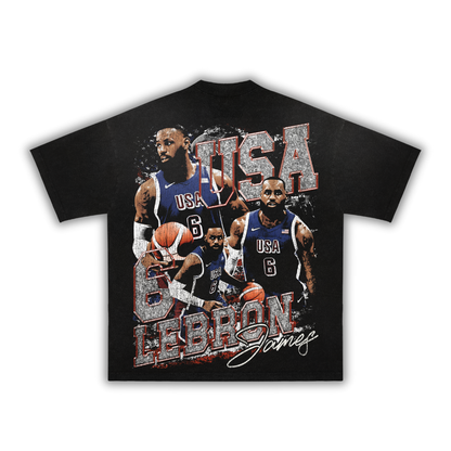 "King James" Team USA T-Shirt