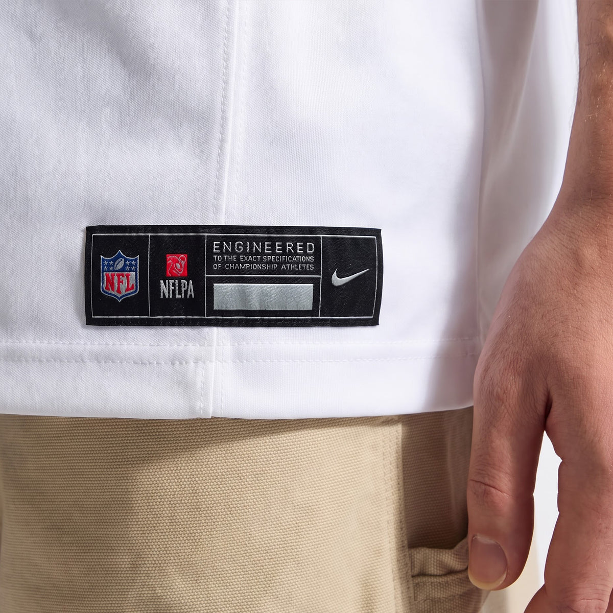 New England Patriots Jersey 2026 Team Away Limited Jersey - White