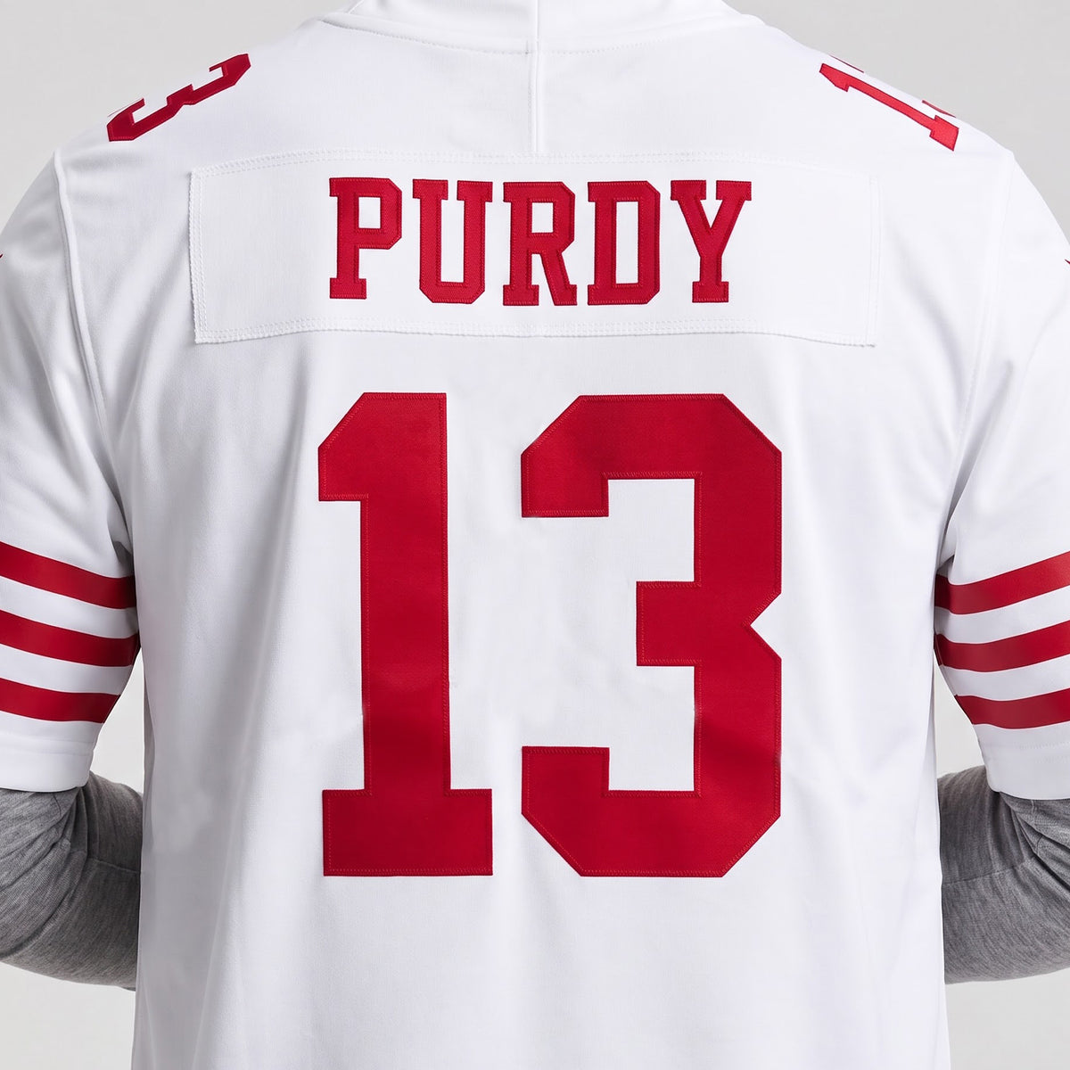 San Francisco 49ers Jersey 2026 Away Vapor F.U.S.E. Stitched Limited Jersey - White