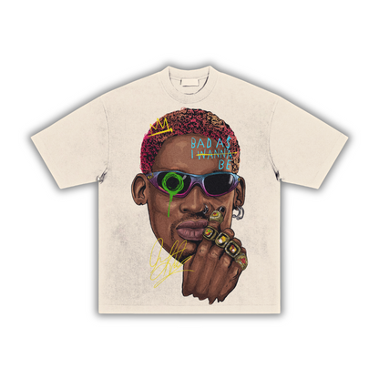 "Rodman" Big Face Art T-Shirt