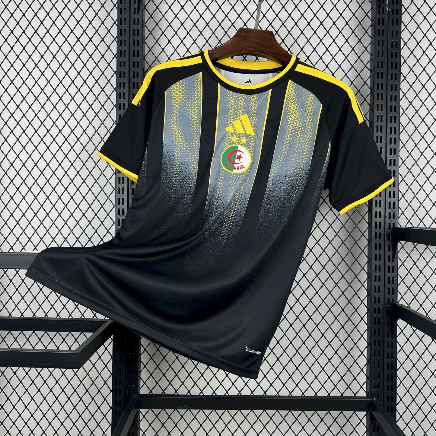 Algeria Pre-Match Soccer Jersey World Cup 2026 – Black