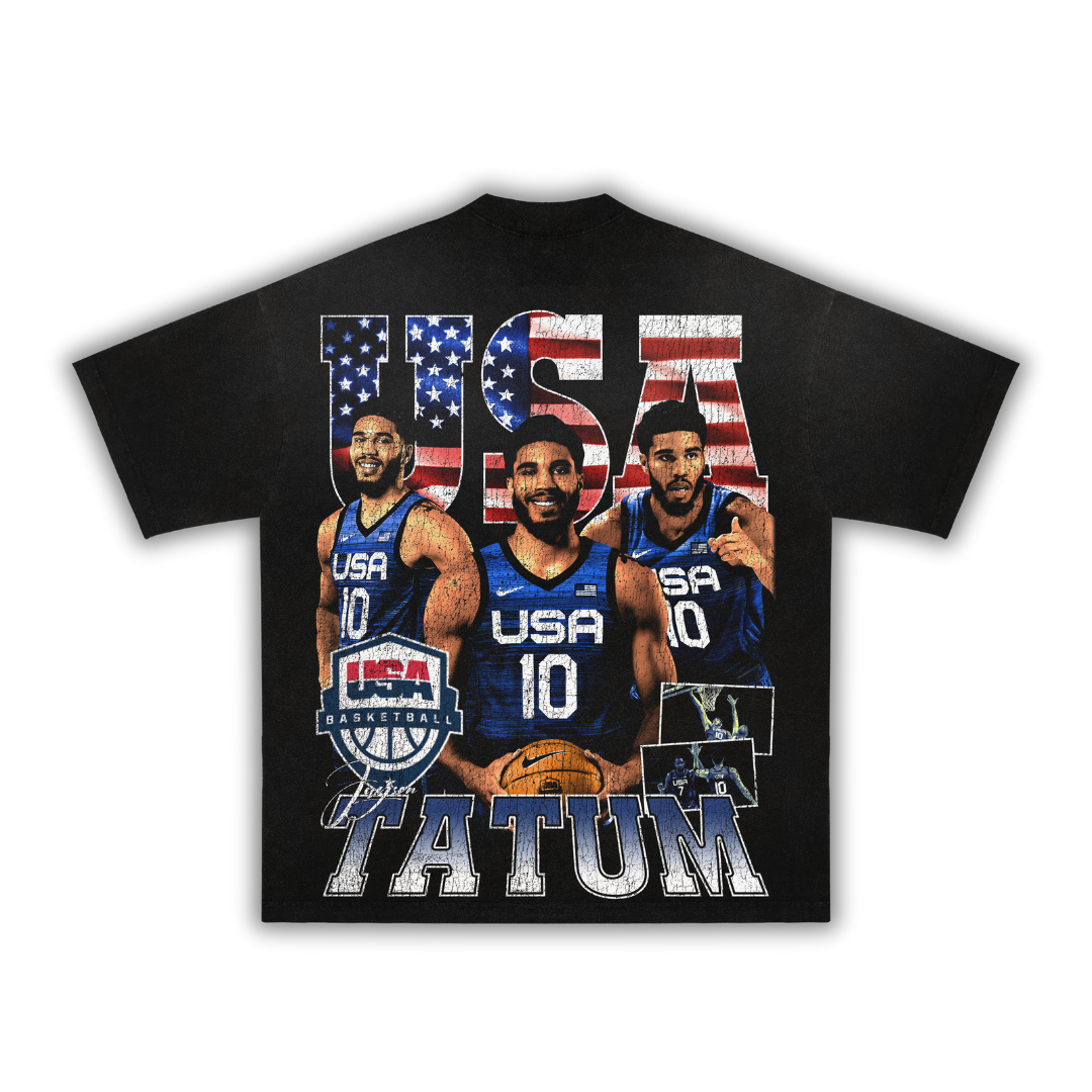 "Tatum" Team USA Big Face T-Shirt