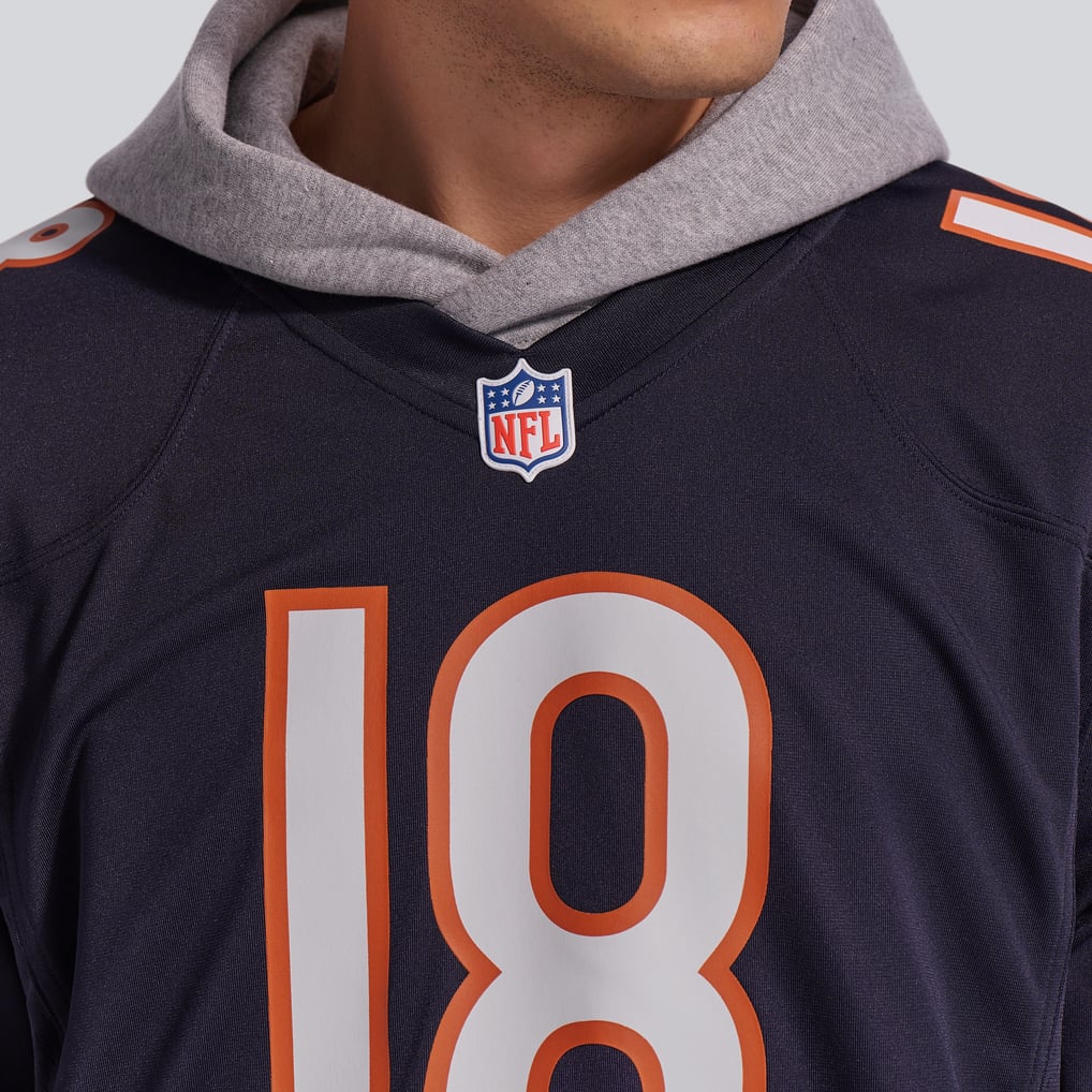 Chicago Bears Jersey 2026 Home Player Game Jersey Navy