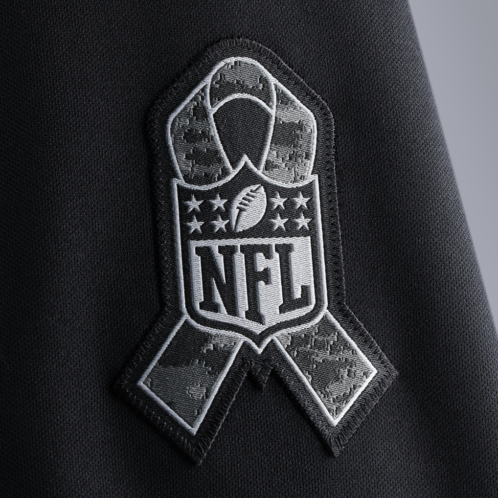 Baltimore Ravens Jersey 2026 Salute to Service Stitched Limited Jersey - Black