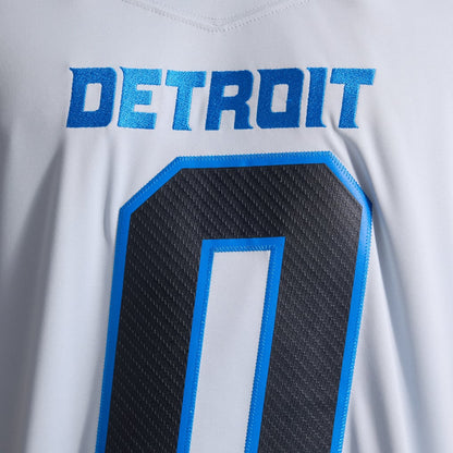 Detroit Lions Jersey 2026 Rivalries Collection Stitched Limited Jersey - Silver