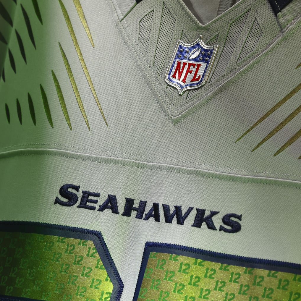 Seattle Seahawks Jersey 2026 Rivalries Collection Stitched Limited Jersey - Gray