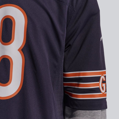 Chicago Bears Jersey 2026 Home Player Game Jersey Navy