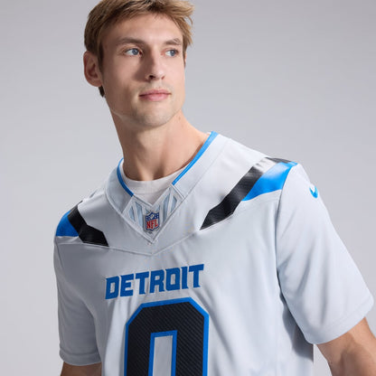 Detroit Lions Jersey 2026 Rivalries Collection Stitched Limited Jersey - Silver