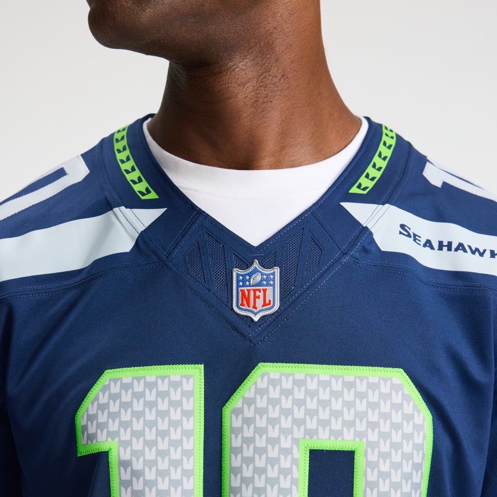 Seattle Seahawks Jersey 2026 Home Player Game Jersey College Navy