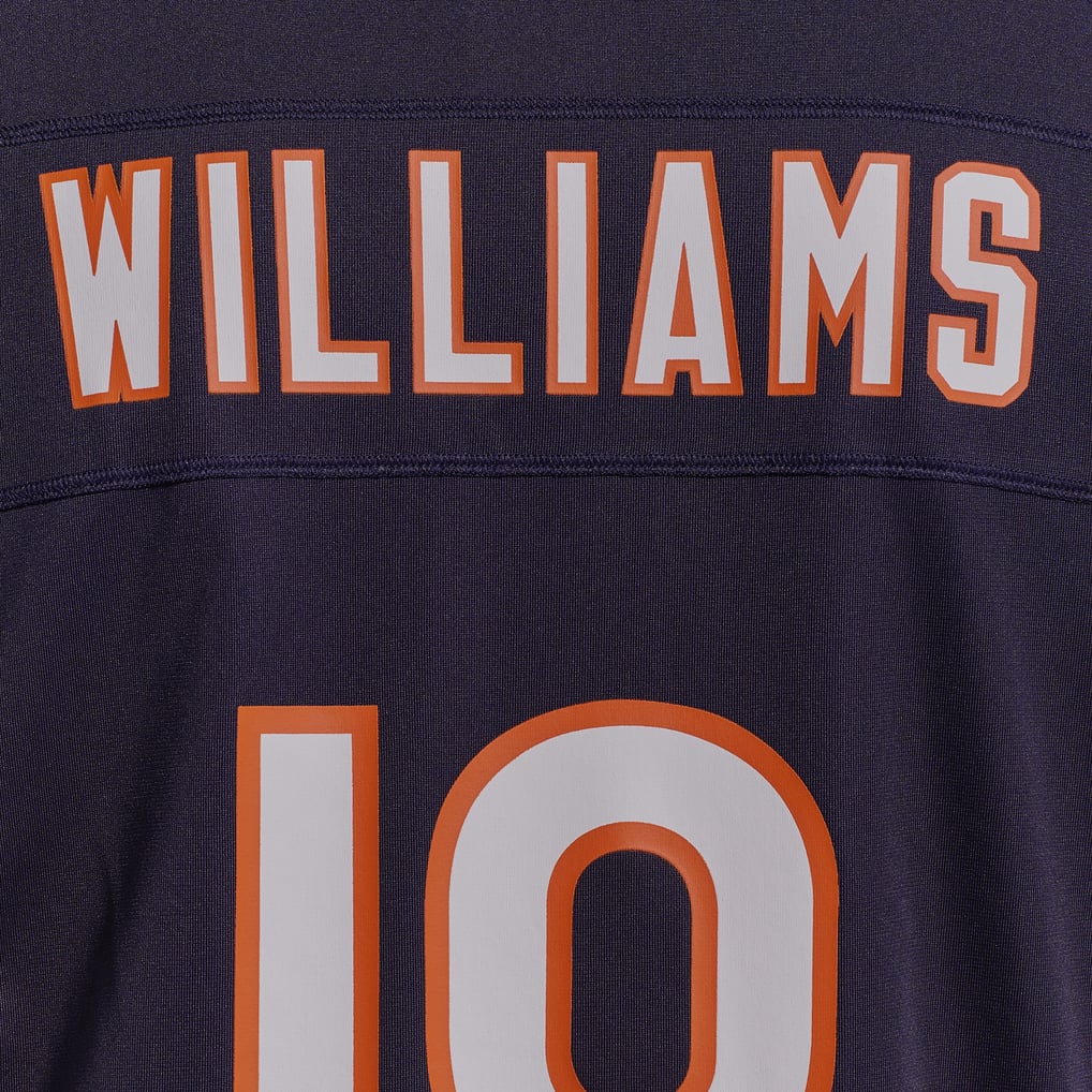 Chicago Bears Jersey 2026 Home Player Game Jersey Navy