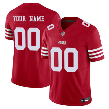 San Francisco 49ers Jersey 2026 Home Vapor F.U.S.E. Stitched Limited Jersey - Red