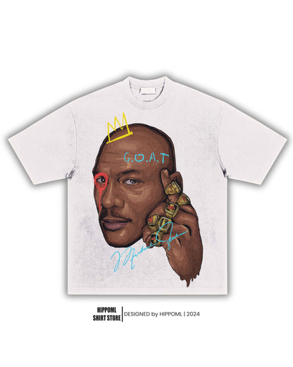 "6 Rings" Big Face Art T-Shirt