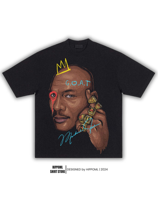 "6 Rings" Big Face Art T-Shirt