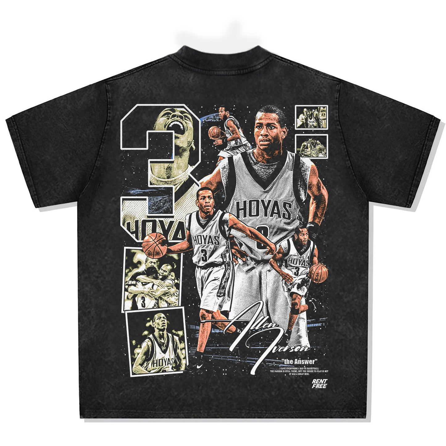 AI Hoyas V2 Font Graphic Tee