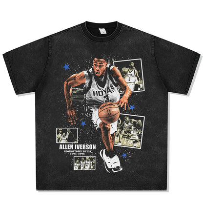 AI Hoyas V2 Font Graphic Tee