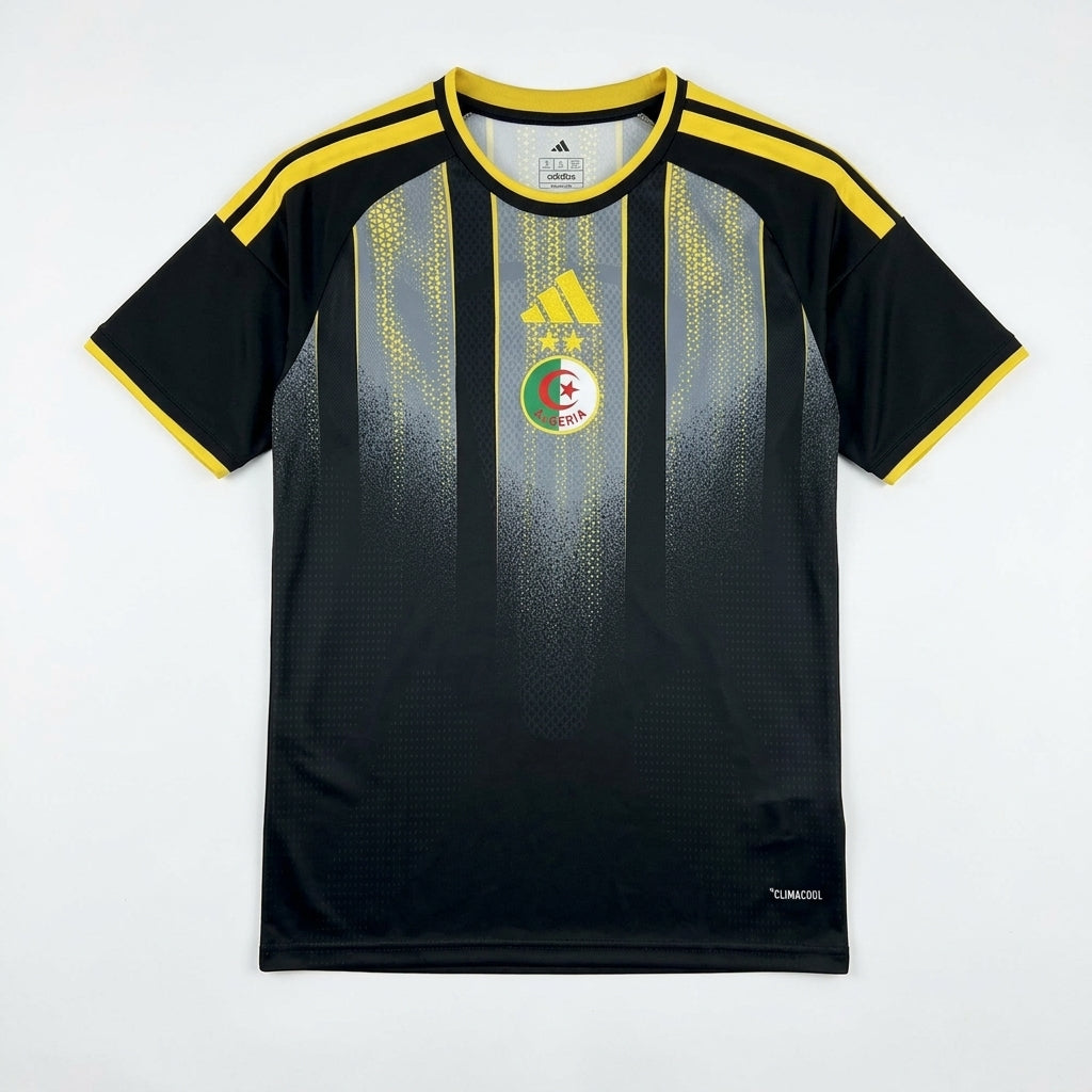 Algeria Pre-Match Soccer Jersey World Cup 2026 – Black