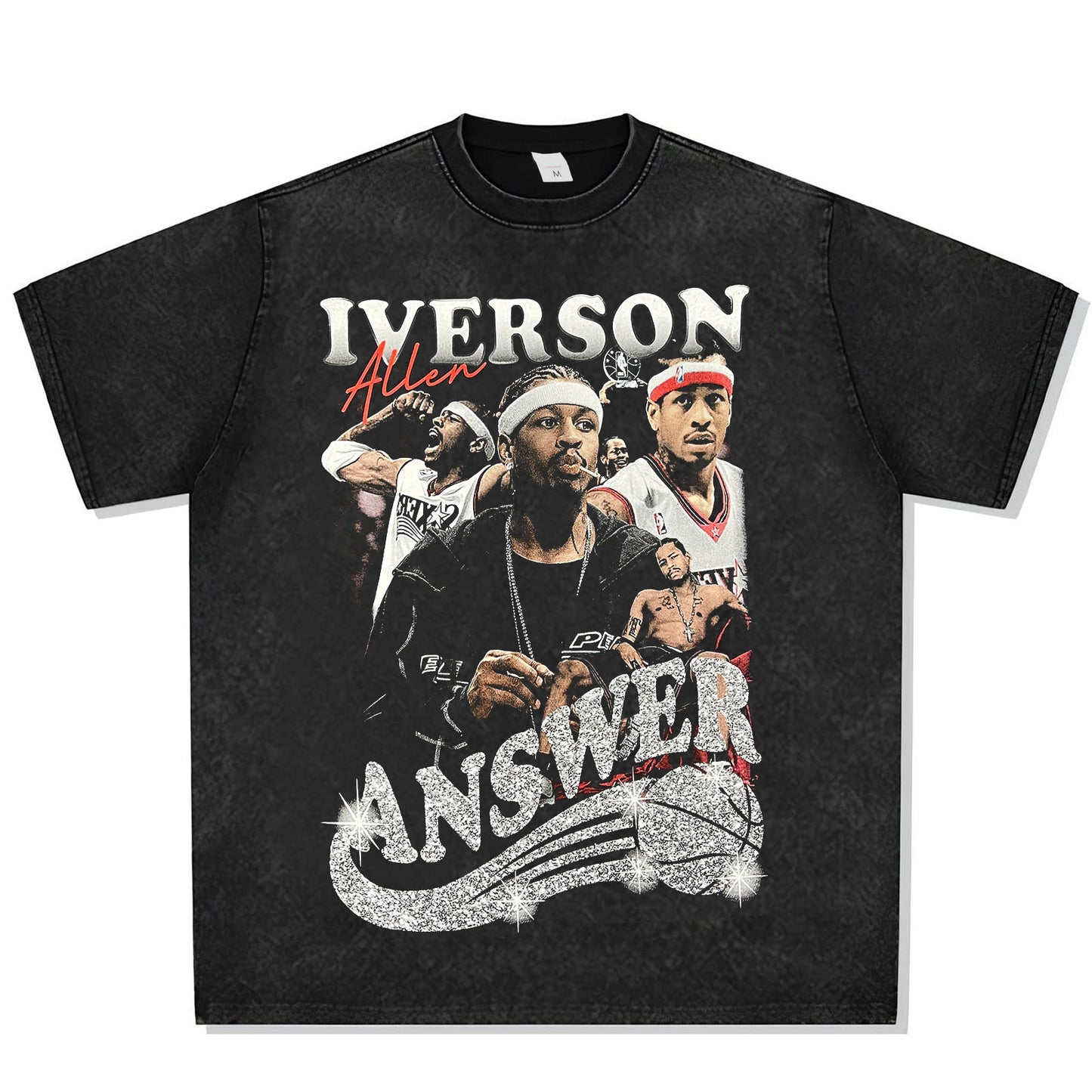 Allen Iverson Philly Legend Font Graphic Tee