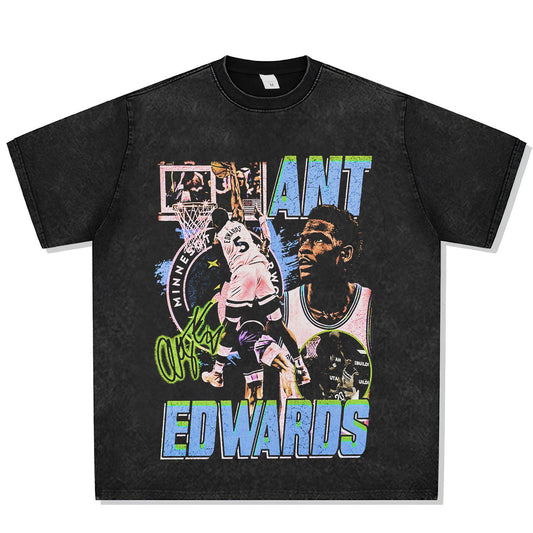 Anthony Edwards Jam Session Font Graphic Tee