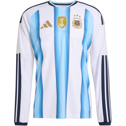 Argentina World Cup 2026 Men's Home Long Sleeve Jersey