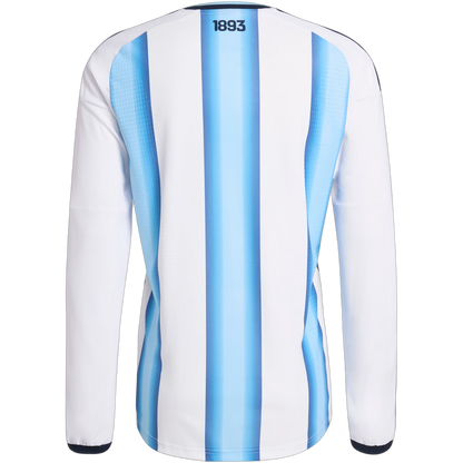 Argentina World Cup 2026 Men's Home Long Sleeve Jersey