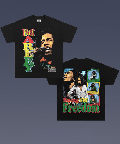 BOB MARLEY GRAPHIC TEE SHIRT